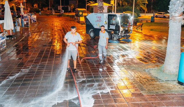 Alanya dip bucak temizlendi