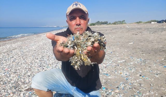 Antalya’dan sonra Mersin’deki sahillerde kirlendi