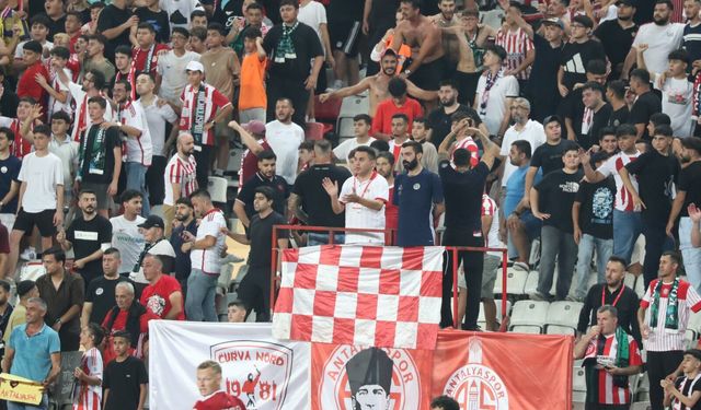 Antalyaspor ve 5 görevlinin kaderi PFDK’nın elinde
