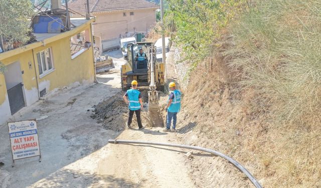 Aydın Büyükşehir Belediyesi'nden o mahalleye 3,9 milyon TL’lik yatırım