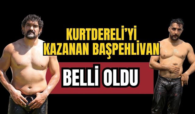 Kurtdereli’yi kazanan başpehlivan belli oldu... Şampiyonluk Elmalı'ya kaldı