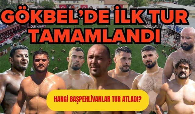 Gelişim Ligi’ndeki Gökbel Yağlı Güreşleri’nde ilk tur tamamlandı