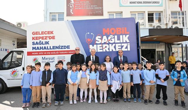 Kepez Belediyesi 35 bin öğrenciyi ücretsiz muayene etti