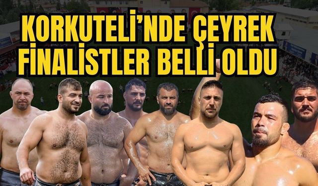 Korkuteli Yağlı Güreşleri’nde çeyrek finalistler belli oldu