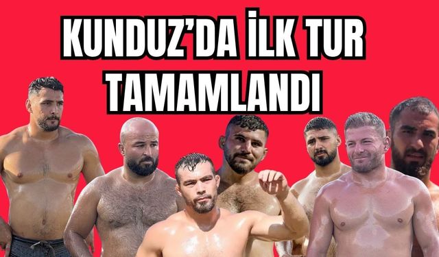 2026 Vezirköprü Kunduz’da ilk tur sona erdi. İşte son 64’e kalan başpehlivanlar