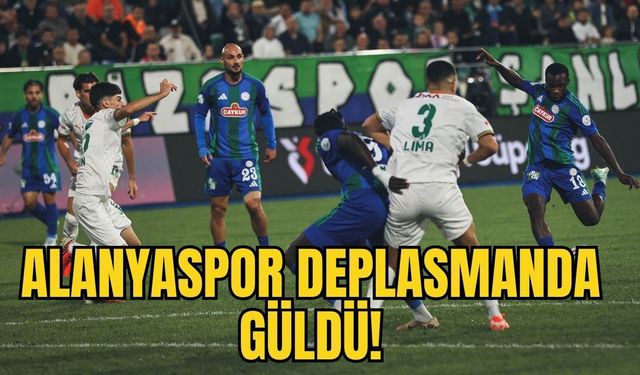 Alanyaspor deplasmanda güldü! 1-0