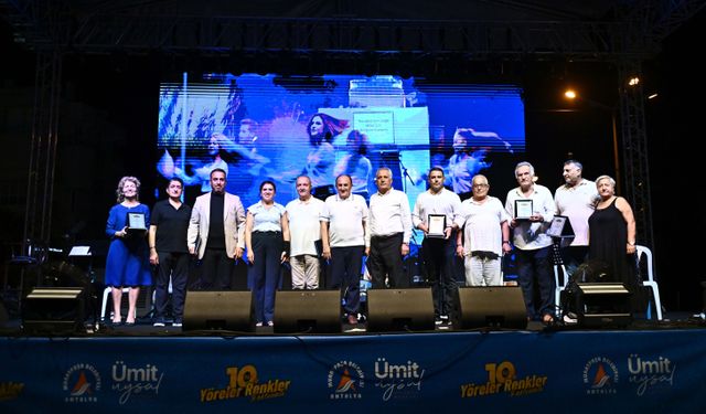 Antalya’da Anadolu’nun 7 bölgesini buluşturan festival sona erdi