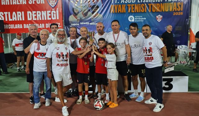 Antalya’da Efsaneler Turnuvası’nda şampiyon belli oldu