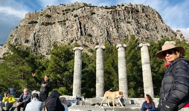 Aydın’da Anadolu’nun Pompeisi Priene için dikkat çeken buluşma