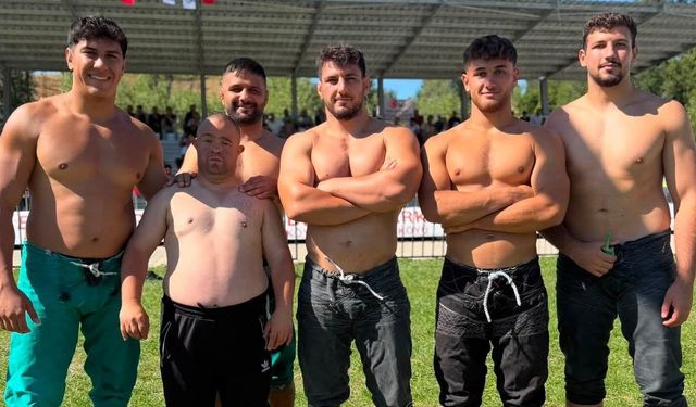 Yağlı Güreş Cumhurbaşkanlığı Kupası’na katılan 8 başpehlivanın 3’ü Taş ailesinden… Çayırda Taş’ların büyük gururu