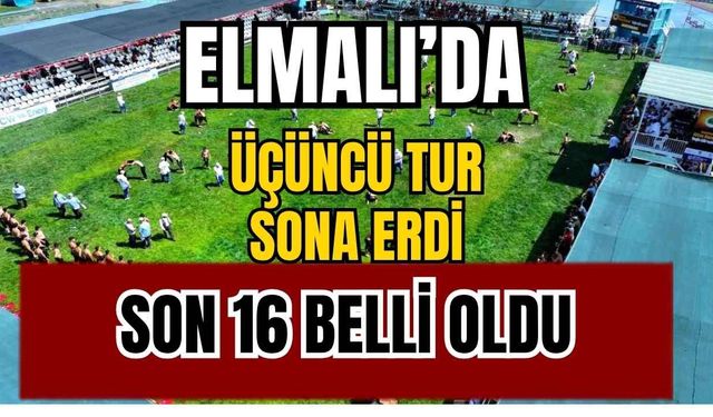 Elmalı’da üçüncü tur tamamlandı… Aktürk ve Taş galip