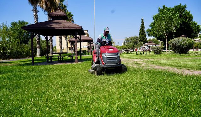 Kepez Belediyesi yeşil alanları koruyarak düzenlemeye geçti