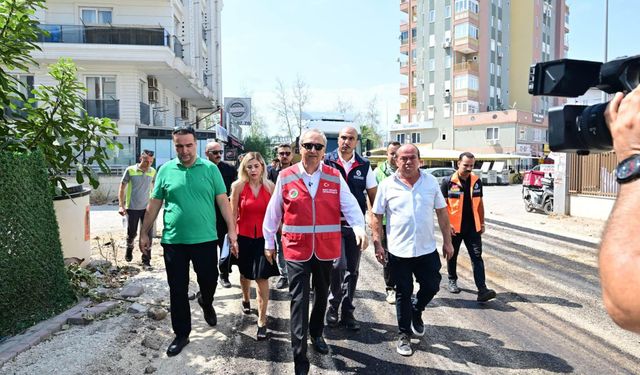 Kepez Kültür Mahallesi’nde yollar yenilendi