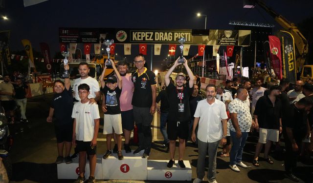 Kepez Yeni Drag Pisti’nde şampiyonlar belli oldu