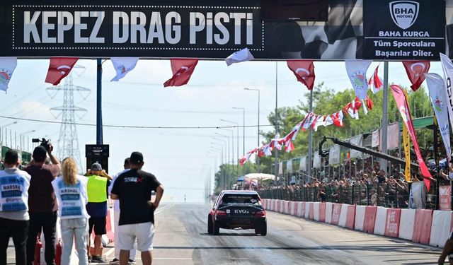 Kepez Yeni Drag Pisti’nde şampiyonluk yarışı nefes kest