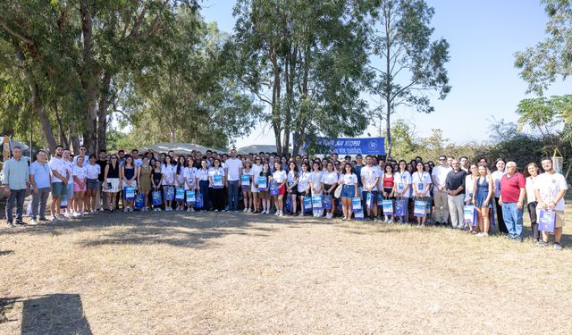Manavgat’ta gençlerin kamp buluşmasına belediyeden ziyaret