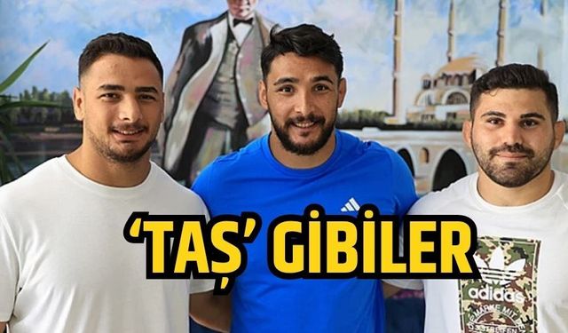 Yağlı Güreş’de bir ilk… Taş ailesinden üç başpehlivan