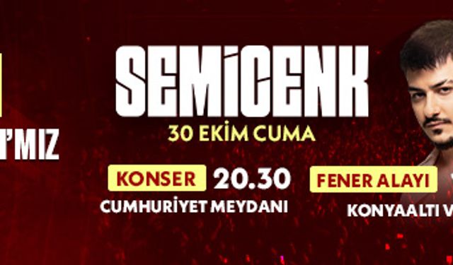 BÜYÜKŞEHİR BELEDİYESİ KONSER İLANI