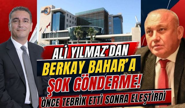 Ali Yılmaz’dan Berkay Bahar’a şok gönderme! Önce tebrik etti sonra eleştirdi
