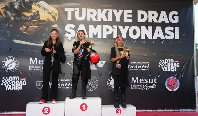 Türkiye Drag Şampiyonası'nın şampiyonları Kepez’de belli oldu