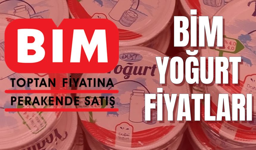 Bim Yoğurt Fiyatları 2025: 1,5 KG - 3 KG Dost Yoğurt Fiyatı