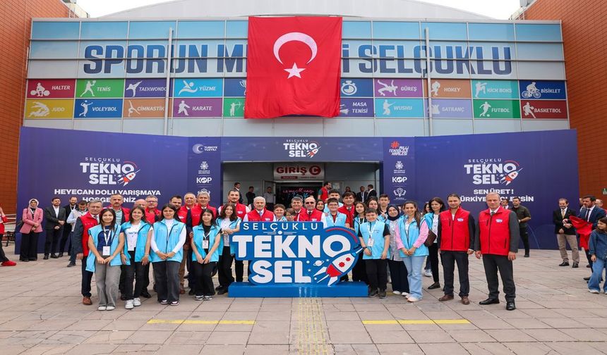 Selçuklu’da teknoloji rüzgarları... 99 okuldan yüzlerce öğrenci sahneye çıkıyor