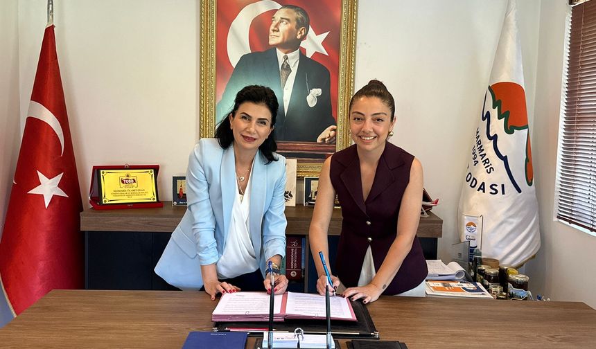 Eğitim ve sektör arasındaki köprü Marmaris’te kuruldu