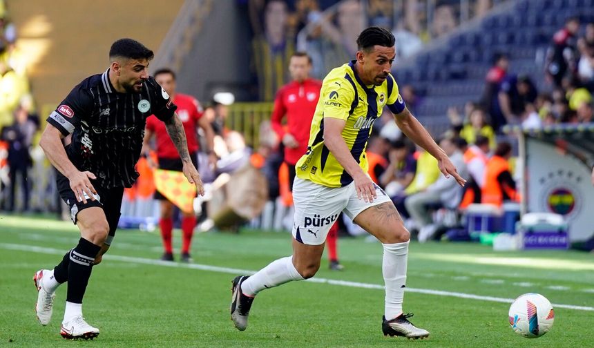 Fenerbahçe – Konyaspor maçı kaç kaç bitti?