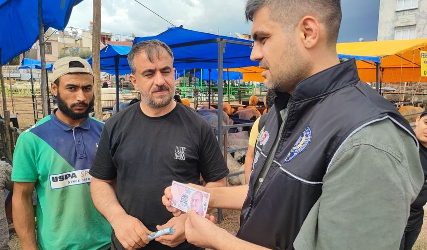Polislerden kurban satıcılarına uyarı
