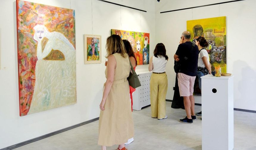 Antalyalı ressamın eserleri Eskişehir'de