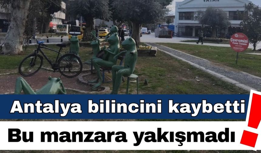 Antalya bilincini kaybetti! Bu manzara yakışmadı