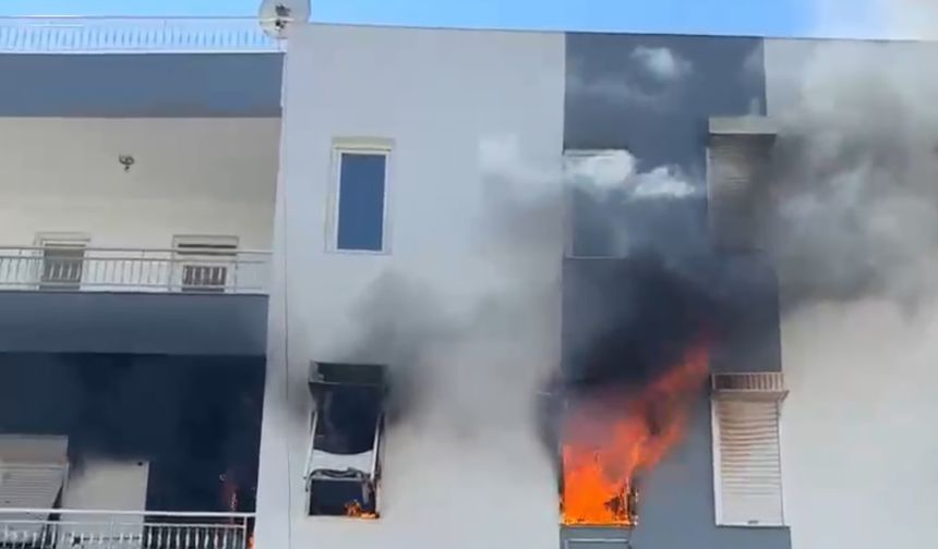 Antalya’da alevler yükseldi! Kendi canını hiçe saydı