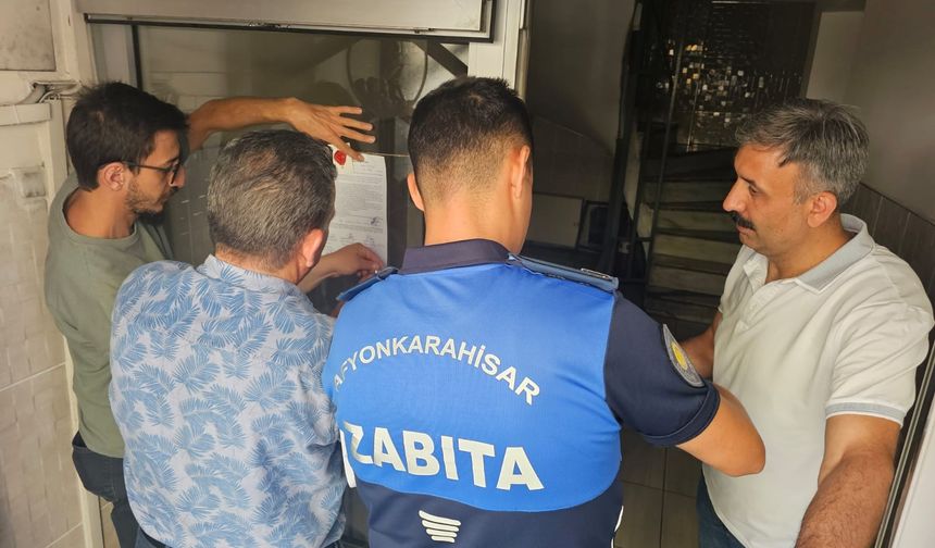 CHP'li belediyeden gazete binasına şok mühürleme