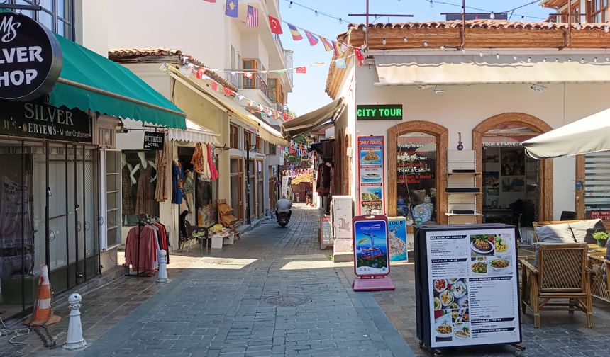 Kaleiçi sokakları boş kaldı! Yerel halk bu durumdan memnun