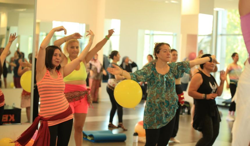 Kepez’den hanımlara özel pilates eğitimi