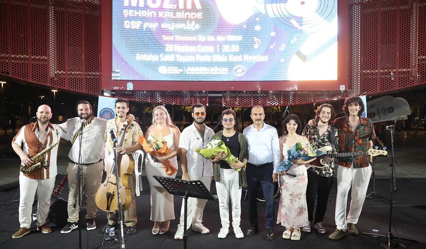 Akdeniz akşamları ‘Müzik Şehrin Kalbinde’ konseriyle renkleniyor