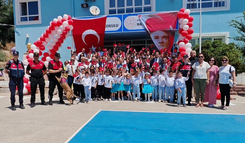 Öğrencilerin büyük sevinci