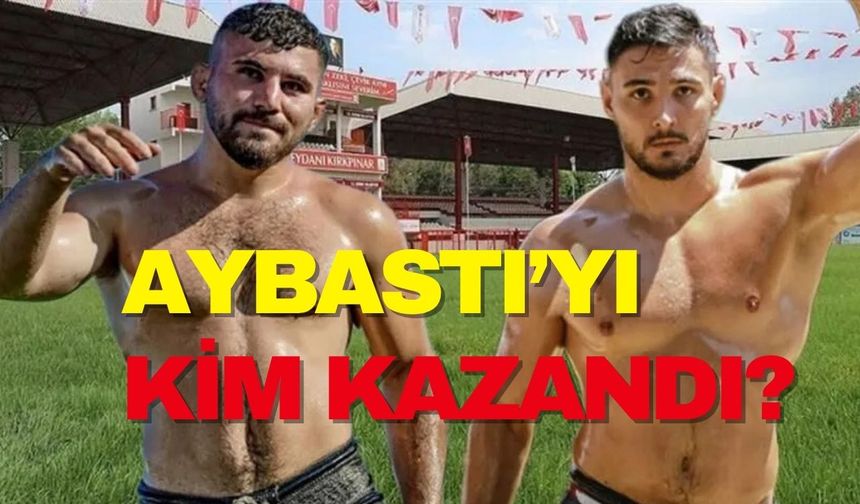 2025 Ordu Aybastı Yağlı Güreşleri’ni bakın kim kazandı? Finalde kuzenler karşılıklı kol bağladı