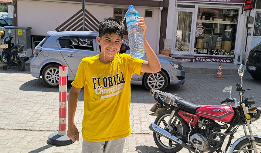 'O' ilçede sıcaklık 42 dereceye kadar yükseldi