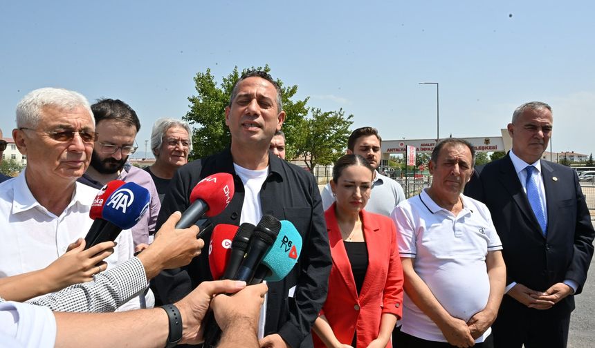 Başkan Böcek’ten Başarır’a moral teşekkürü! Cezaevinde moral buldu