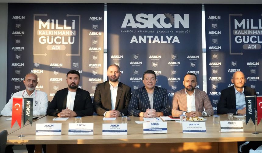 ASKON Antalya’dan Akdeniz ekonomisine güçlü katkı