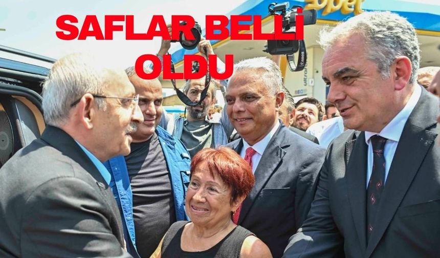 Antalya CHP’de saflar belli oldu