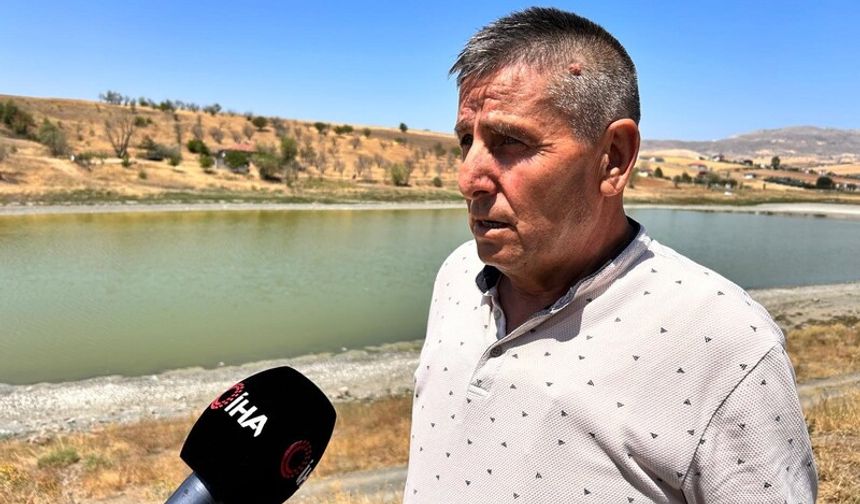 Kızılca Göleti'nde 2'nci yılın acı tablosu! Çürüyen balıklar ve kötü kokan su yatağı
