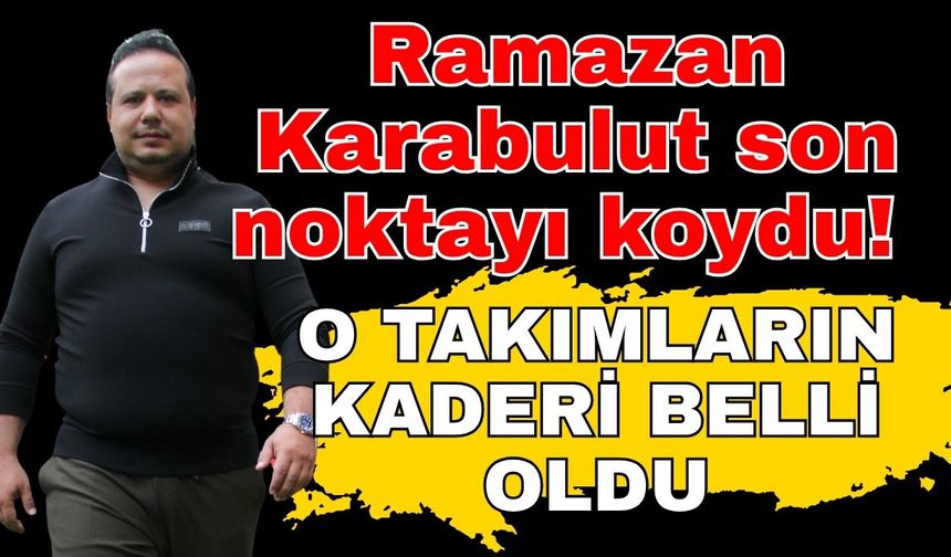 Serikspor ve Kepezspor’un kaderi belli oldu! Takımları satın alan Karabulut son noktayı koydu