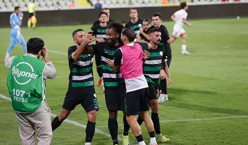 Maç fazlasıyla ligin zirvesinde… Serikspor’dan tarihi galibiyet: 1-0
