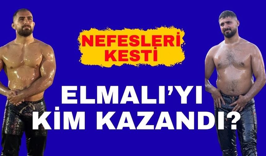 Elmalı Yağlı Güreşleri’ni kim kazandı… Elmalı’da dev final
