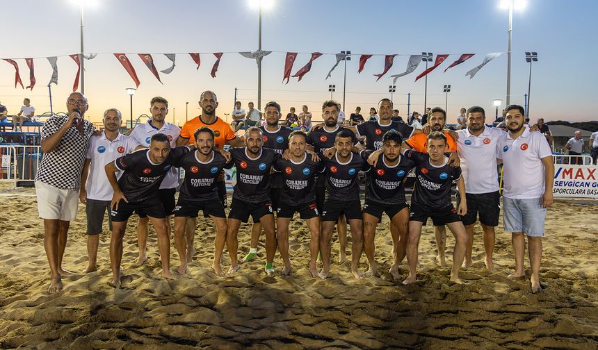 2025 TFF Plaj Futbolu Ligi Manavgat Belediyesi etabı başladı