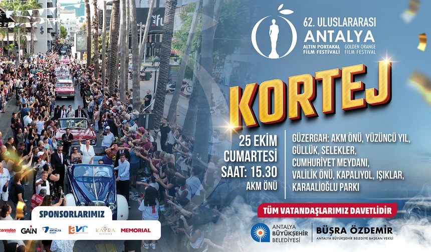 62. Uluslararası Antalya Altın Portakal Film Festivali başlıyor