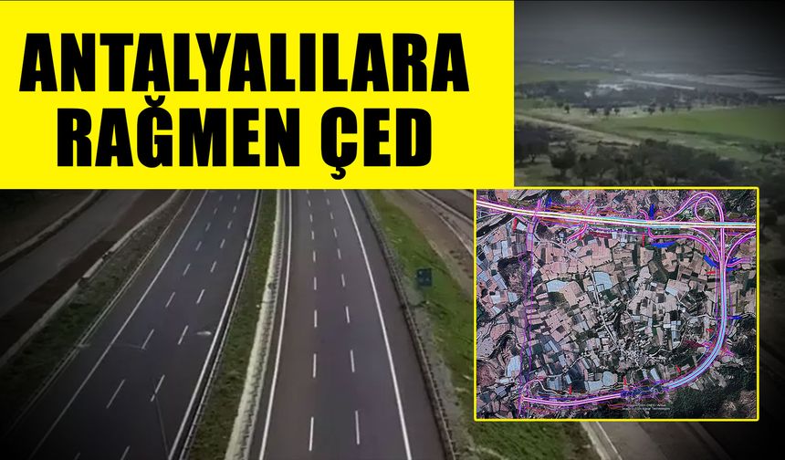 Antalyalılara rağmen ÇED