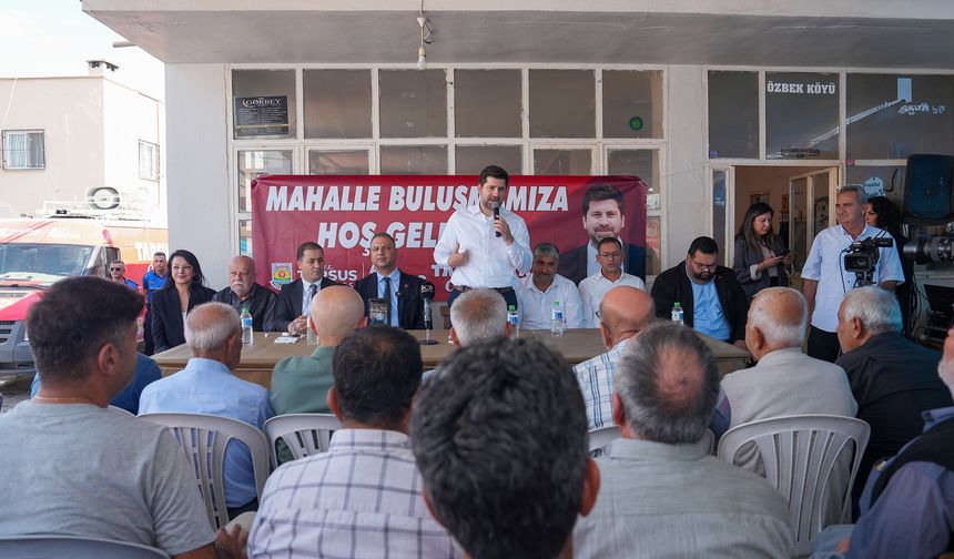Başkan Boltaç: "Biz size hizmeti lütfetmiyoruz, sizin olanı size veriyoruz"